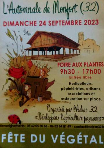 Dimanche 24 septembre 2023, Foire aux plantes à Monfort (32)