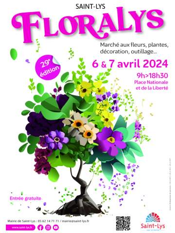 Les Floralys de Saint-Lys, prévus les 6 et 7 avril 2024 !