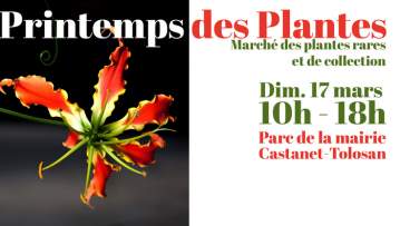Printemps des plantes le 17 mars 2024 à Castanet-Tolosan !